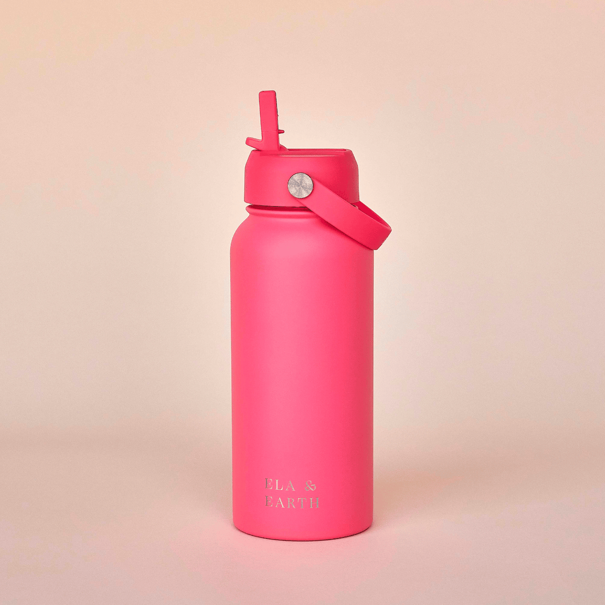 Fuchsia-pink Insulated Water Bottle - 1000ml – Ela & Earth