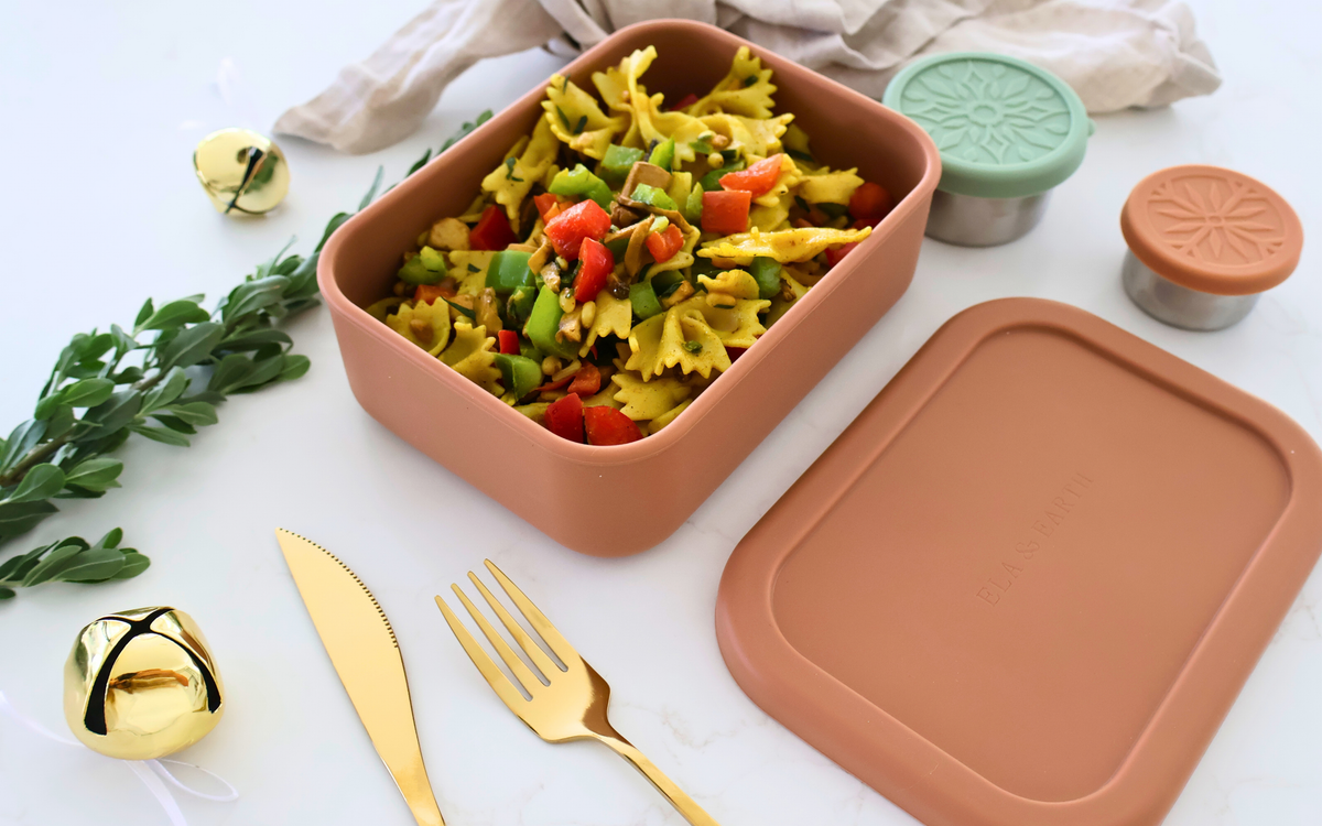 Lunch Box Series 30: Christmas Pasta Salad