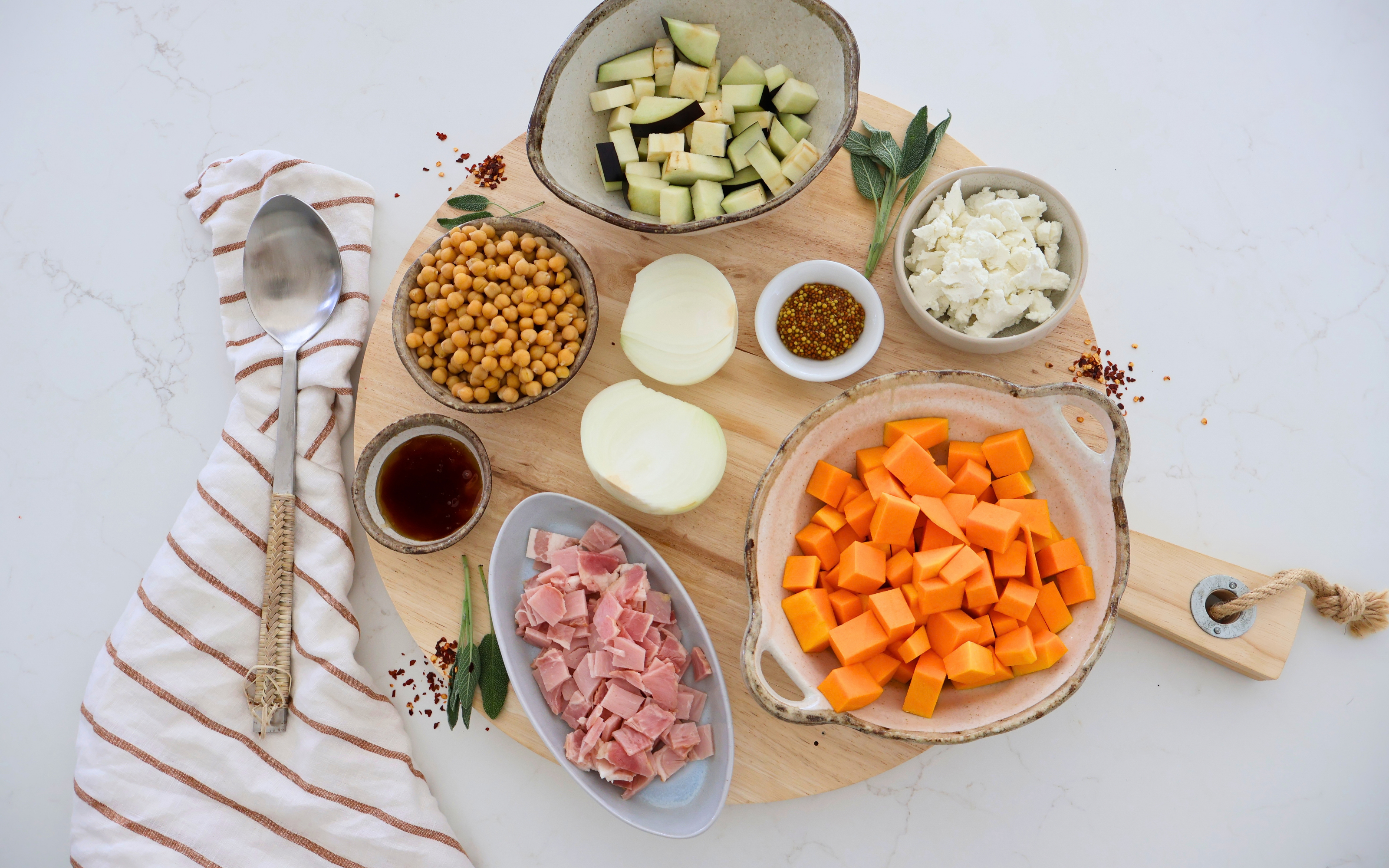 Lunch Box Series 28: Roasted Butternut Pumpkin Salad