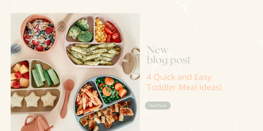 4 Quick and Easy Toddler Meal Ideas! (Baby-Led Weaning)