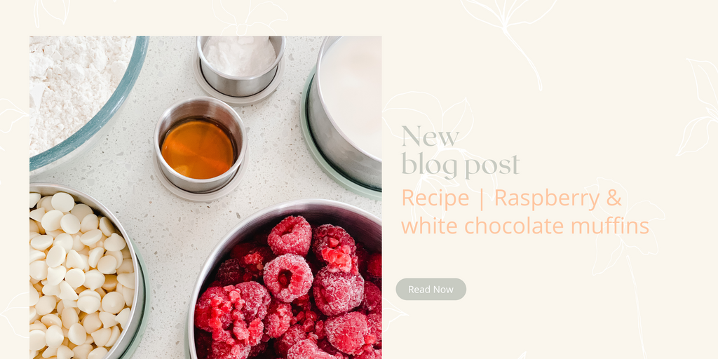Recipe | Raspberry and white chocolate muffins