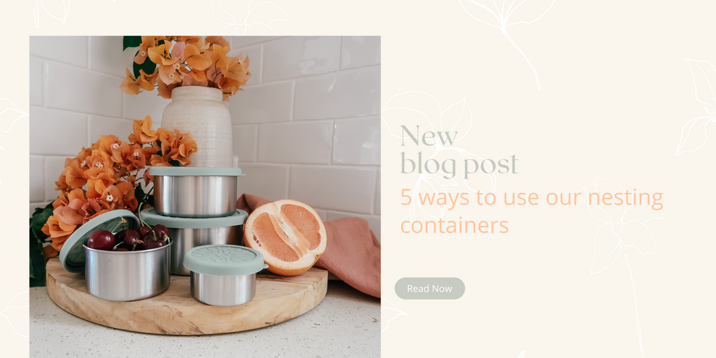 5 ways to use our nesting containers | Ela & Earth