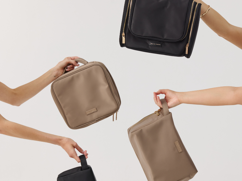 Cosmetic + Toiletries Bags