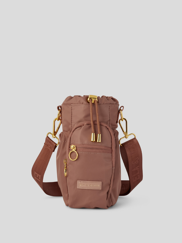 Water Bottle Bag - rose