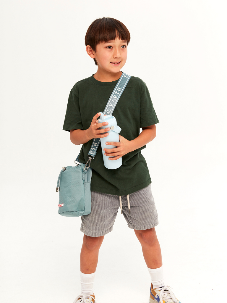 Children’s Drink Bottle Holder - Ocean Blue