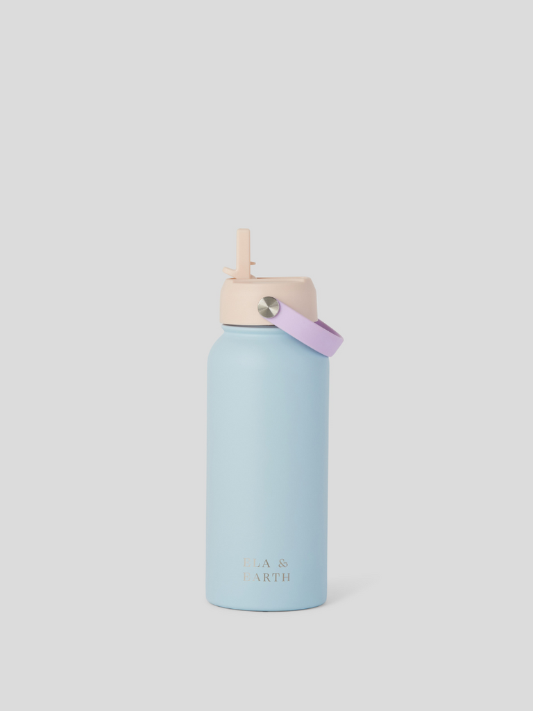 1 litre Stainless Steel Water Bottle - pastel 