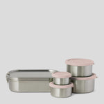 Stainless steel bento lunch box set