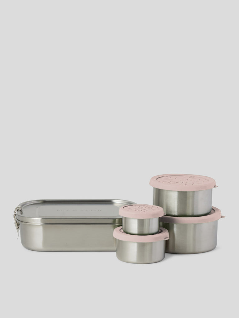 Stainless steel bento lunch box set