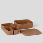 Reusable silicone bento