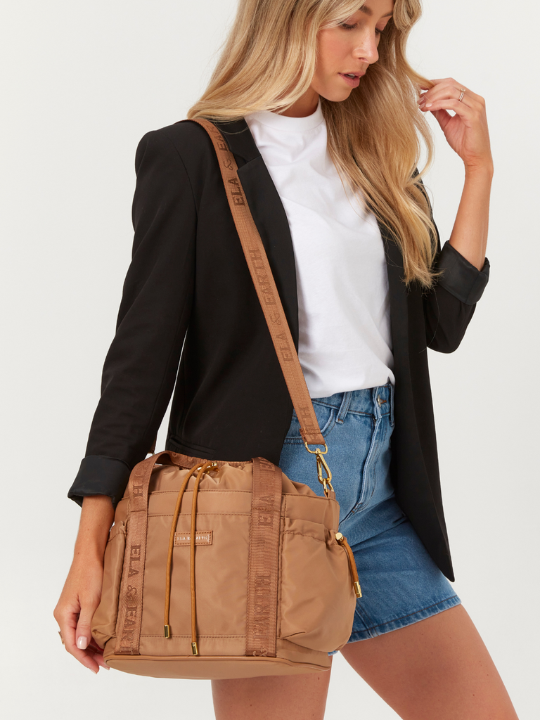 Insulated Handbag - brown