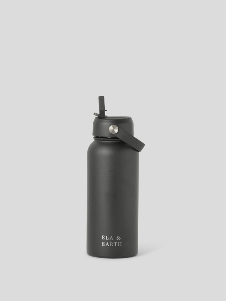 Black 1L Water Bottle 