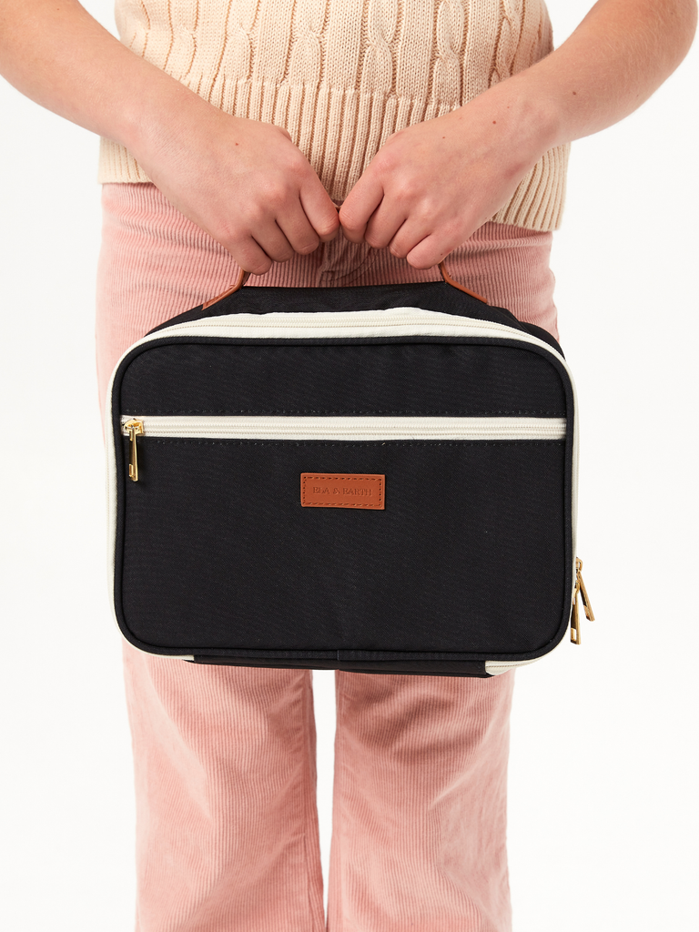 Unisex Kids Lunch Bag - Black 