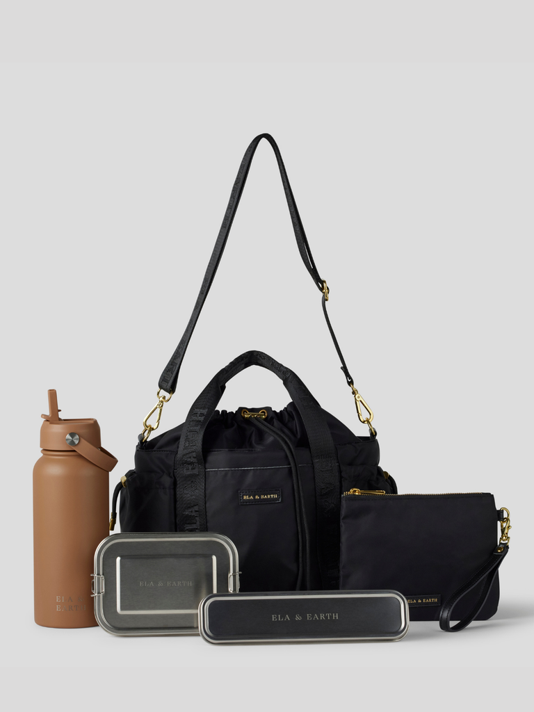 Insulated lunch set - tan 