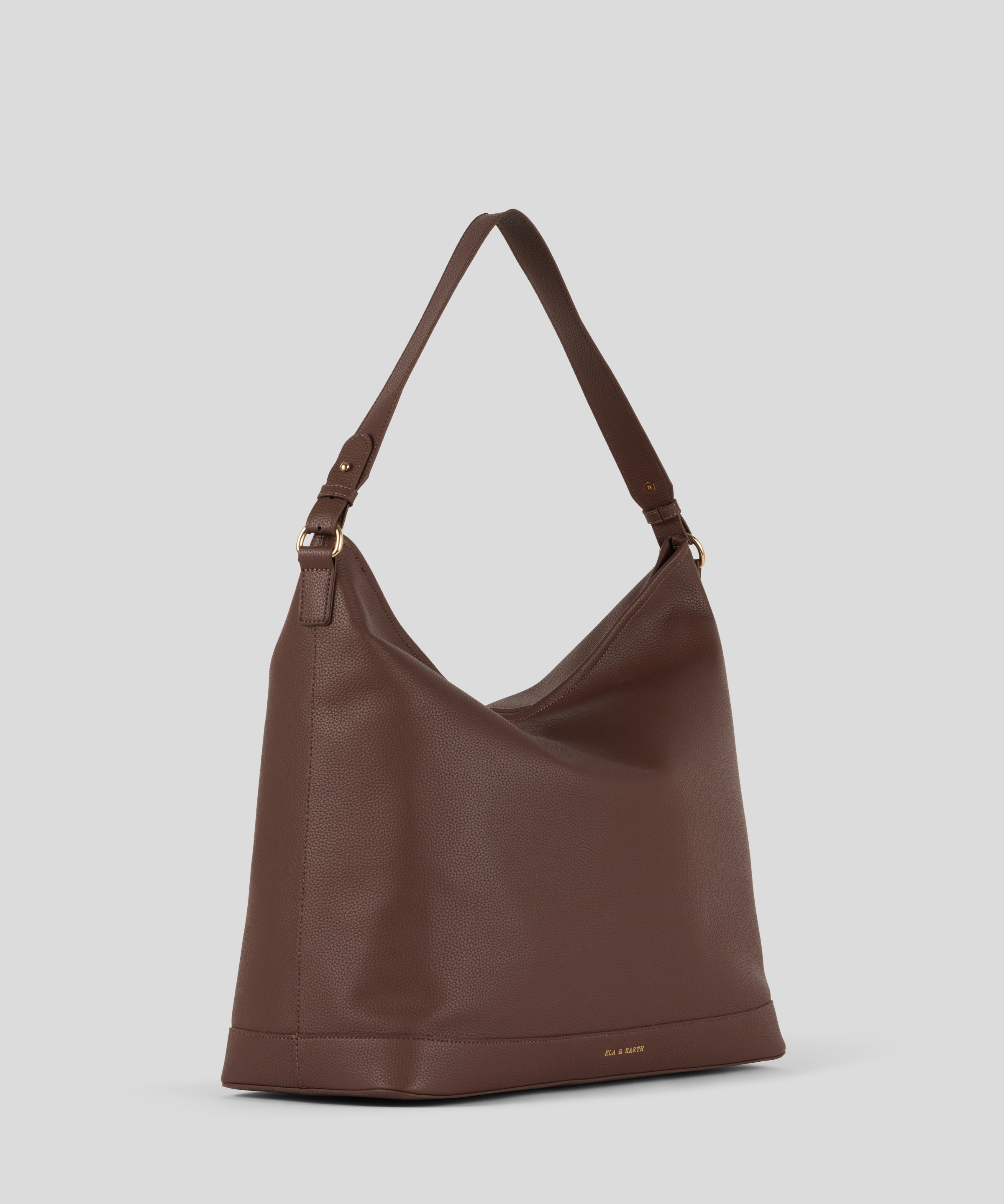 Chocolate - Arden Insulated Slouch Bag [Large]