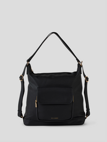 Convertible Tote Backpack - Black 