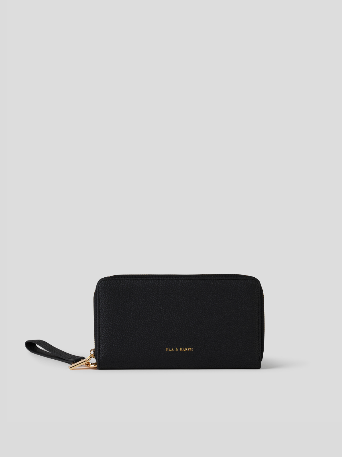 Dual Passport Wallet - Black 