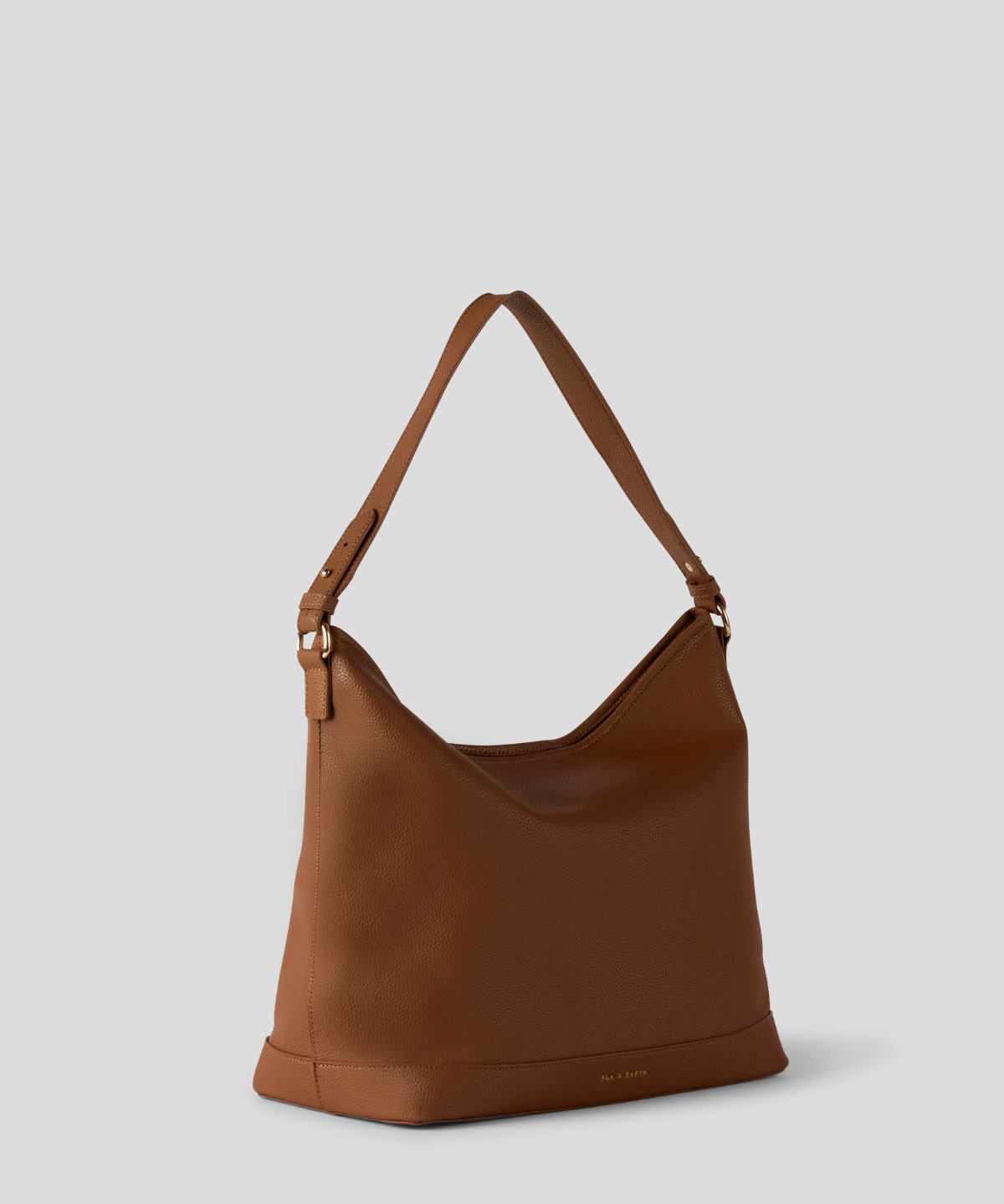 Caramel With Gold - Arden Insulated Slouch Bag [Small]