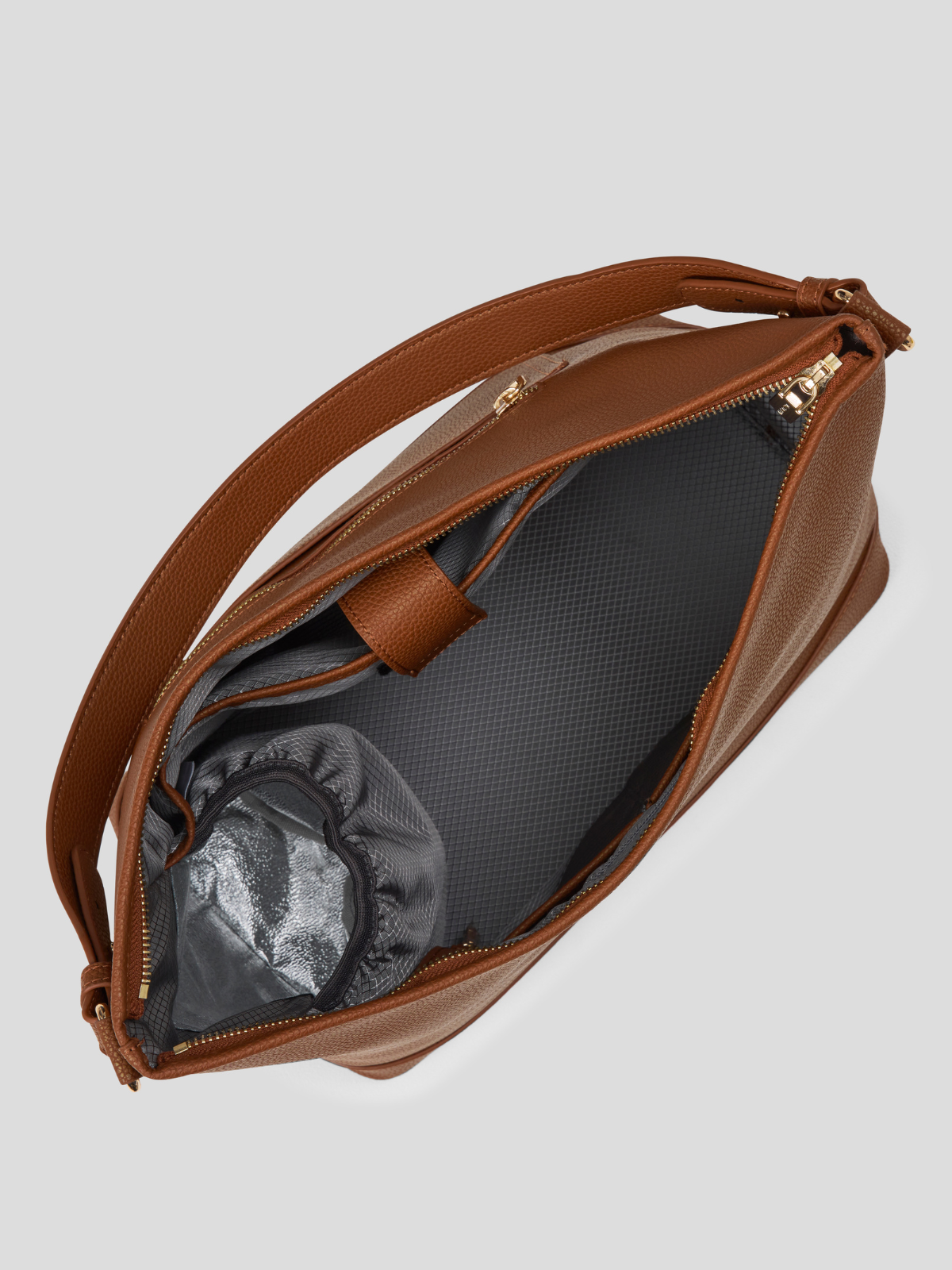 Leather Handbag - Black