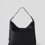 Large Insulated Slouch Bag - Black 