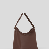 Chocolate - Arden Insulated Slouch Bag [Small]