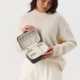 Black With Gold - Arden Jewellery Case [Large]
