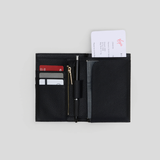 Black With Gold - Arden Single Passport Wallet