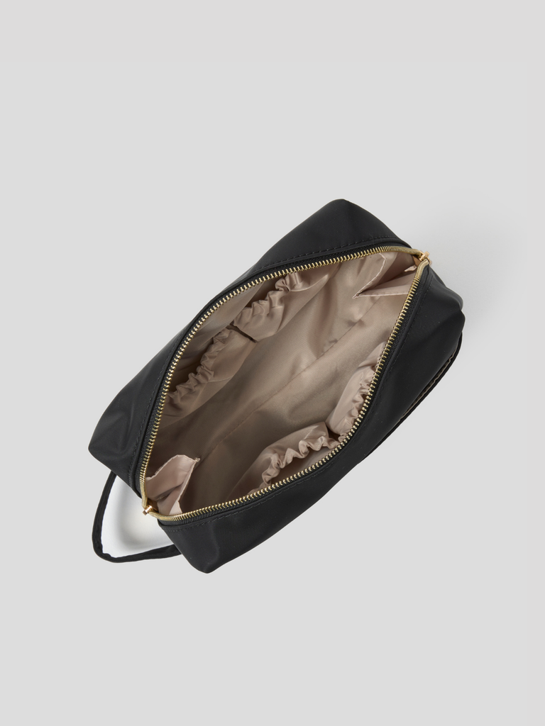 Stylish Cosmetic Pouch For Travel - Black