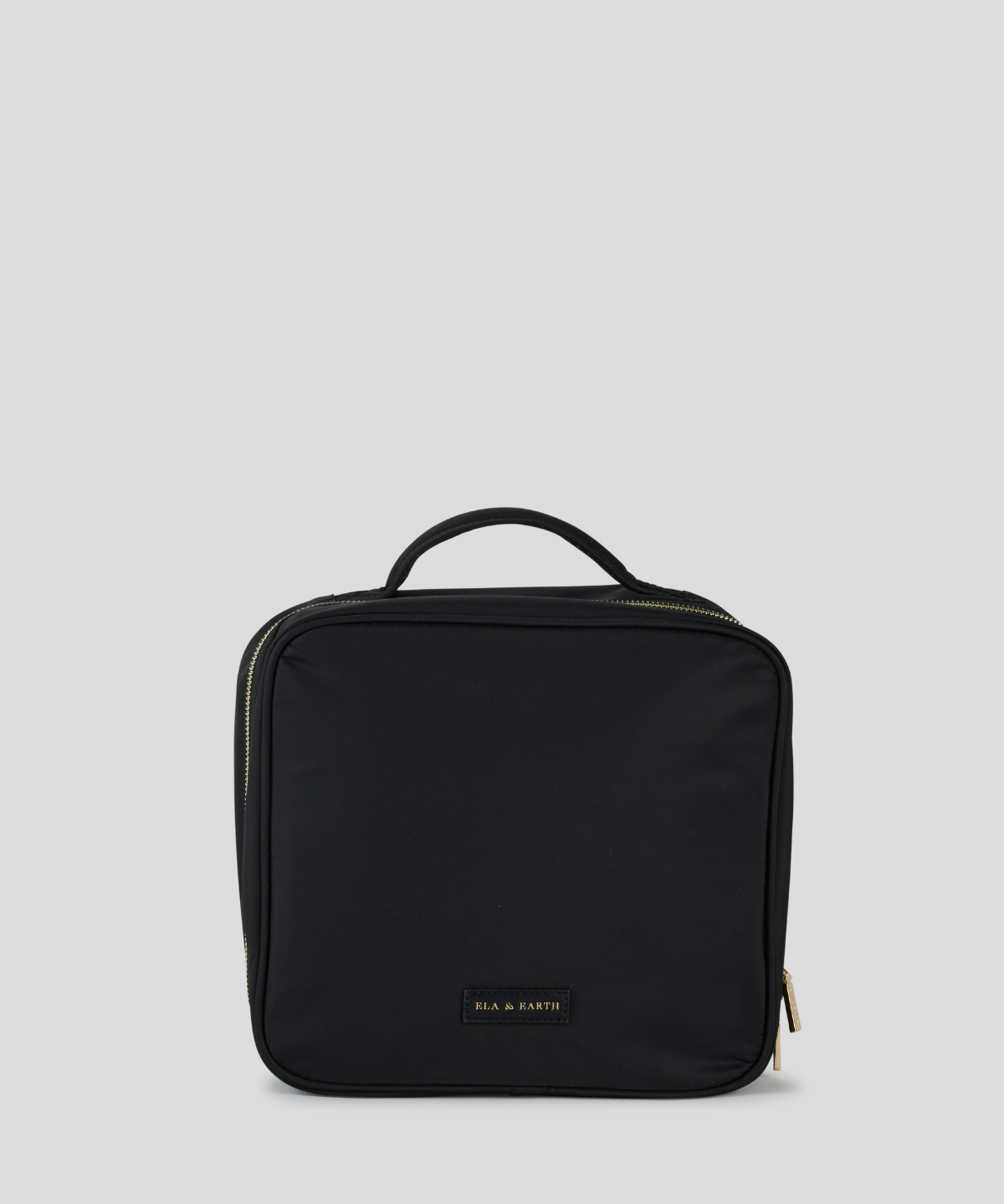 Fold Out Toiletries Bag - Black