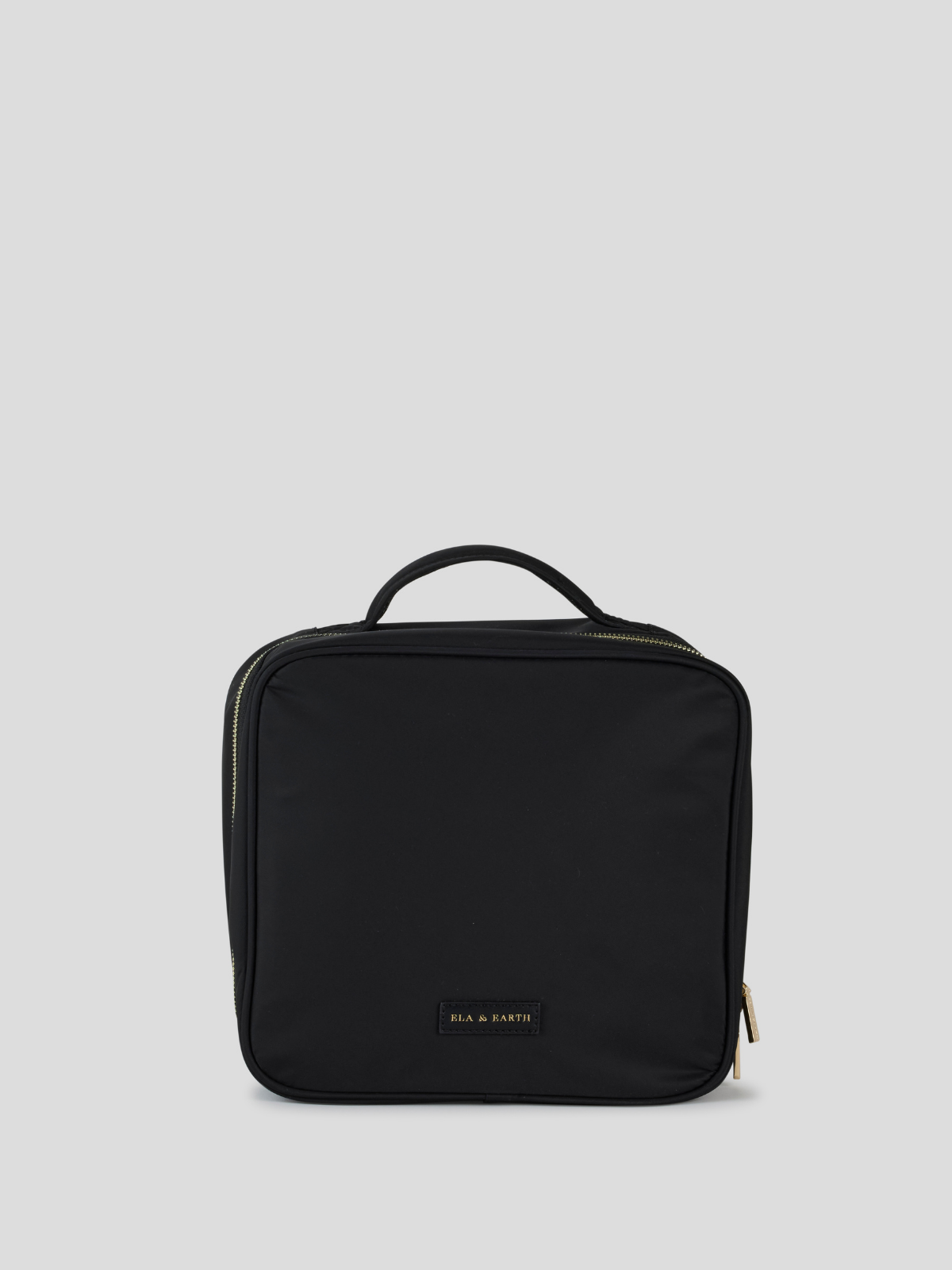 Fold Out Toiletries Bag - Black