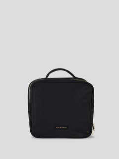 Fold Out Toiletries Bag - Black