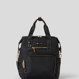 Chic everyday backpacks - Black With Gold 