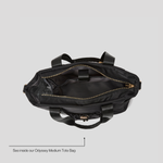 Everyday Tote Bag - Black With Gold 