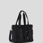 Everyday Tote Bag - Black With Gold
