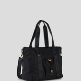 Everyday Tote Bag - Black With Gold