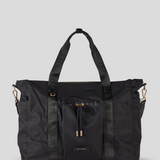 Black With Gold - Odyssey Overnight Travel Bag [Extra Large]