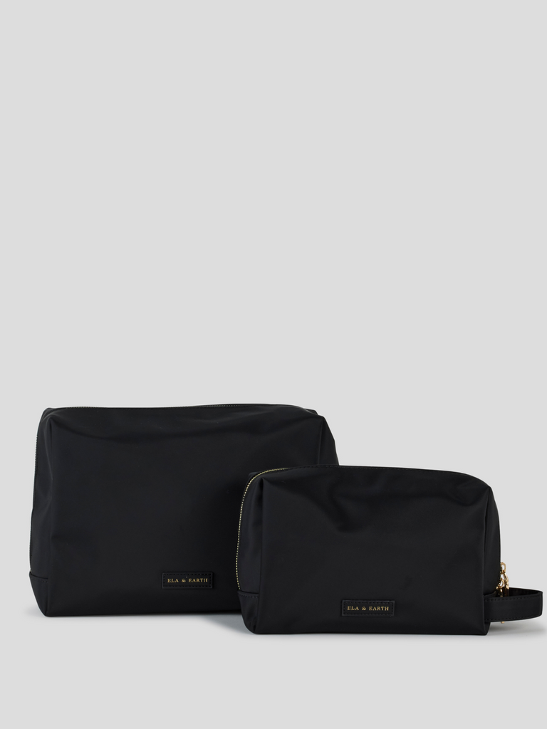 Travel Duo - Black With Gold 