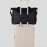 Large Tote Bag - Black With Gold