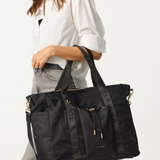 Travel Bag - Black With Gold