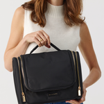 Compact Toiletries Bag - Black
