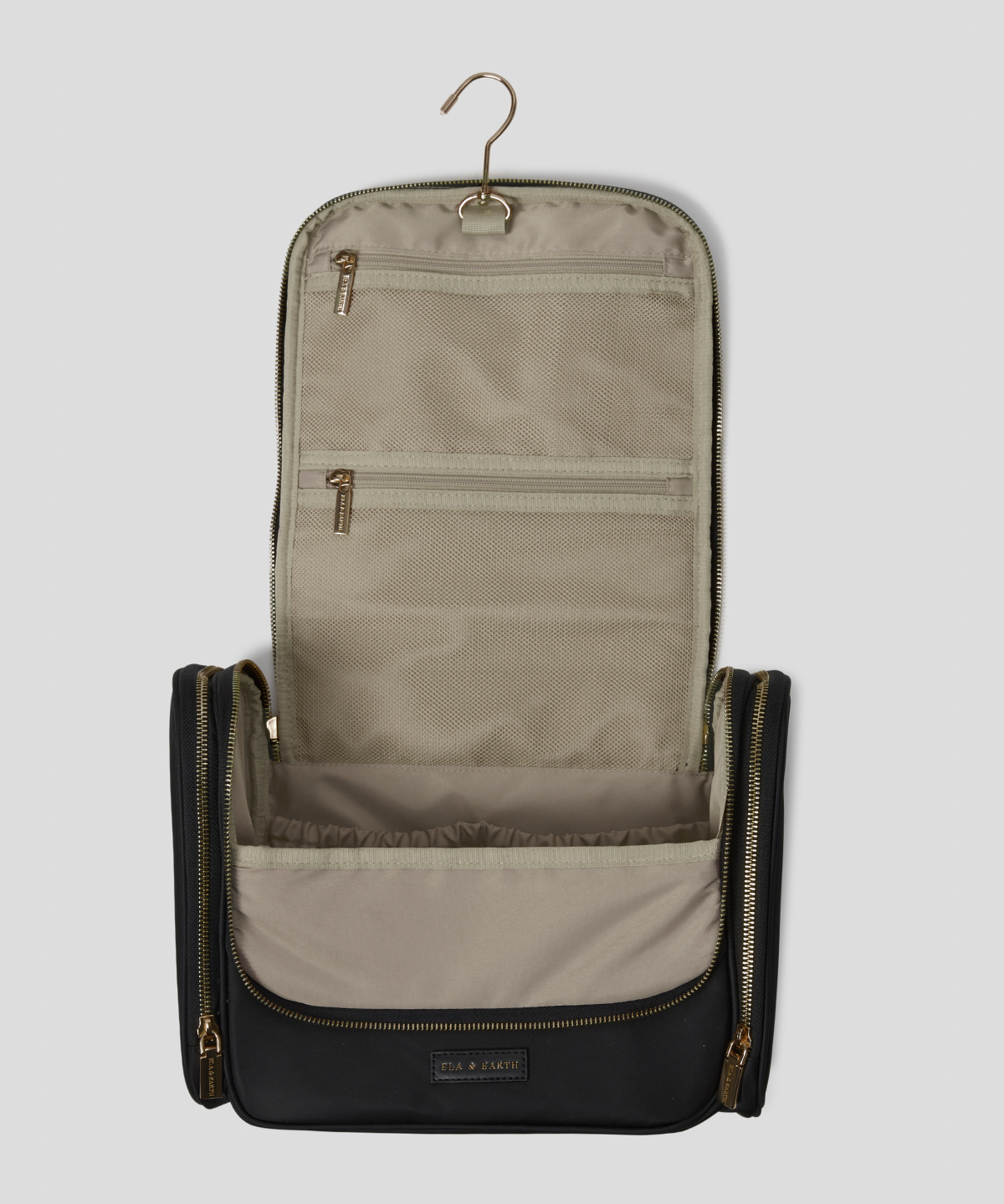 Lightweight Toiletries Bag - Black
