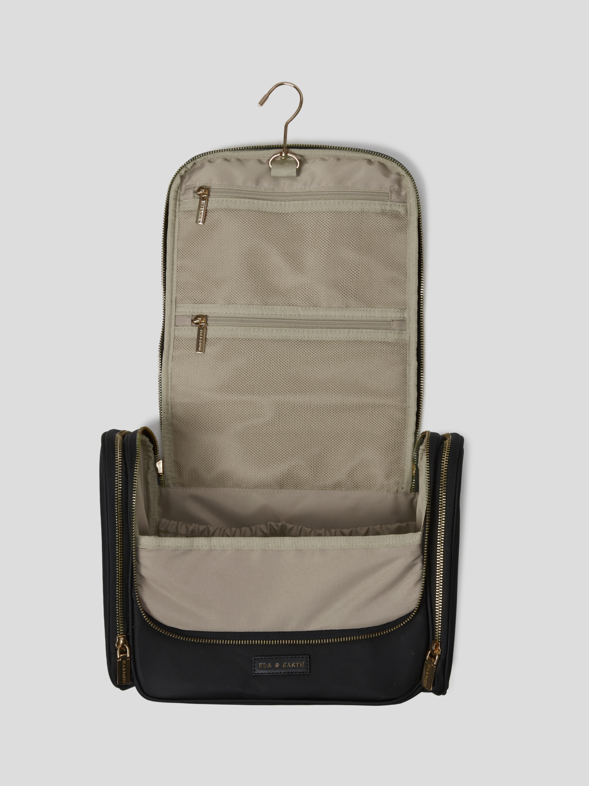 Lightweight Toiletries Bag - Black