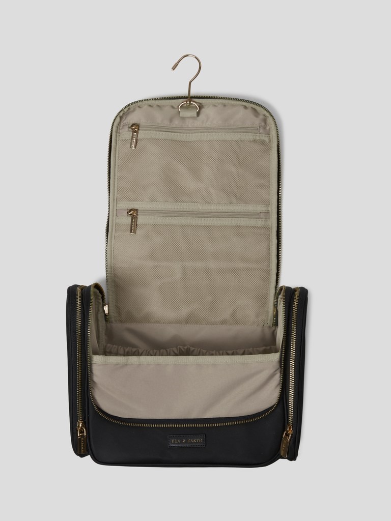 Lightweight Toiletries Bag - Black