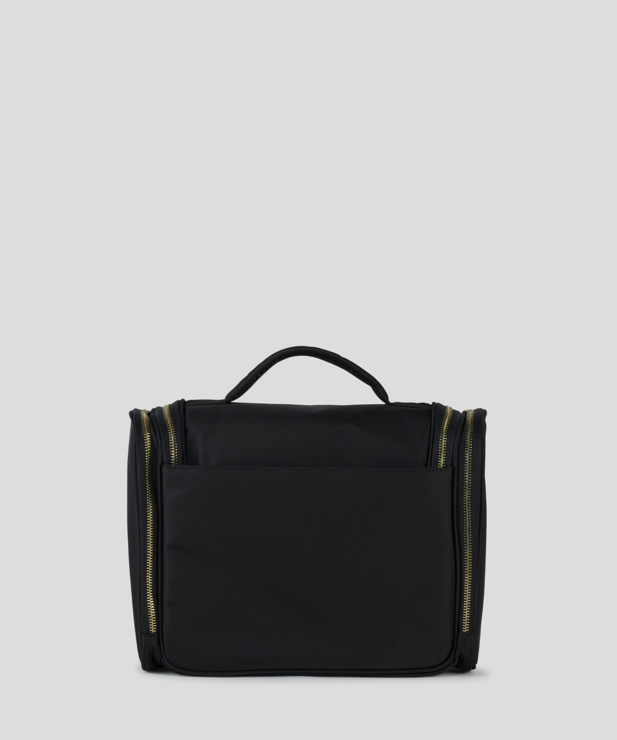 Toiletry Bag With Handle - Black