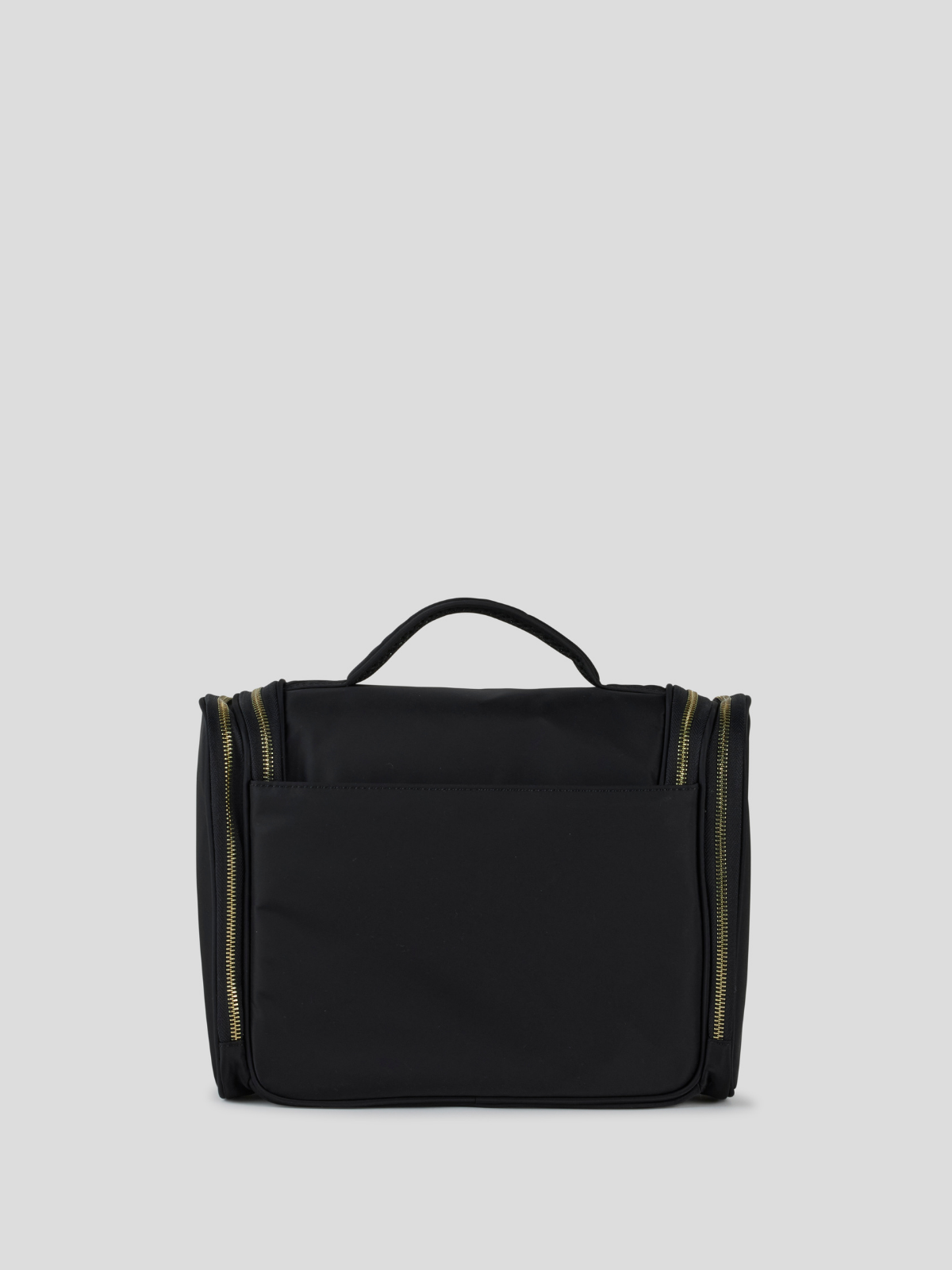 Toiletry Bag With Handle - Black