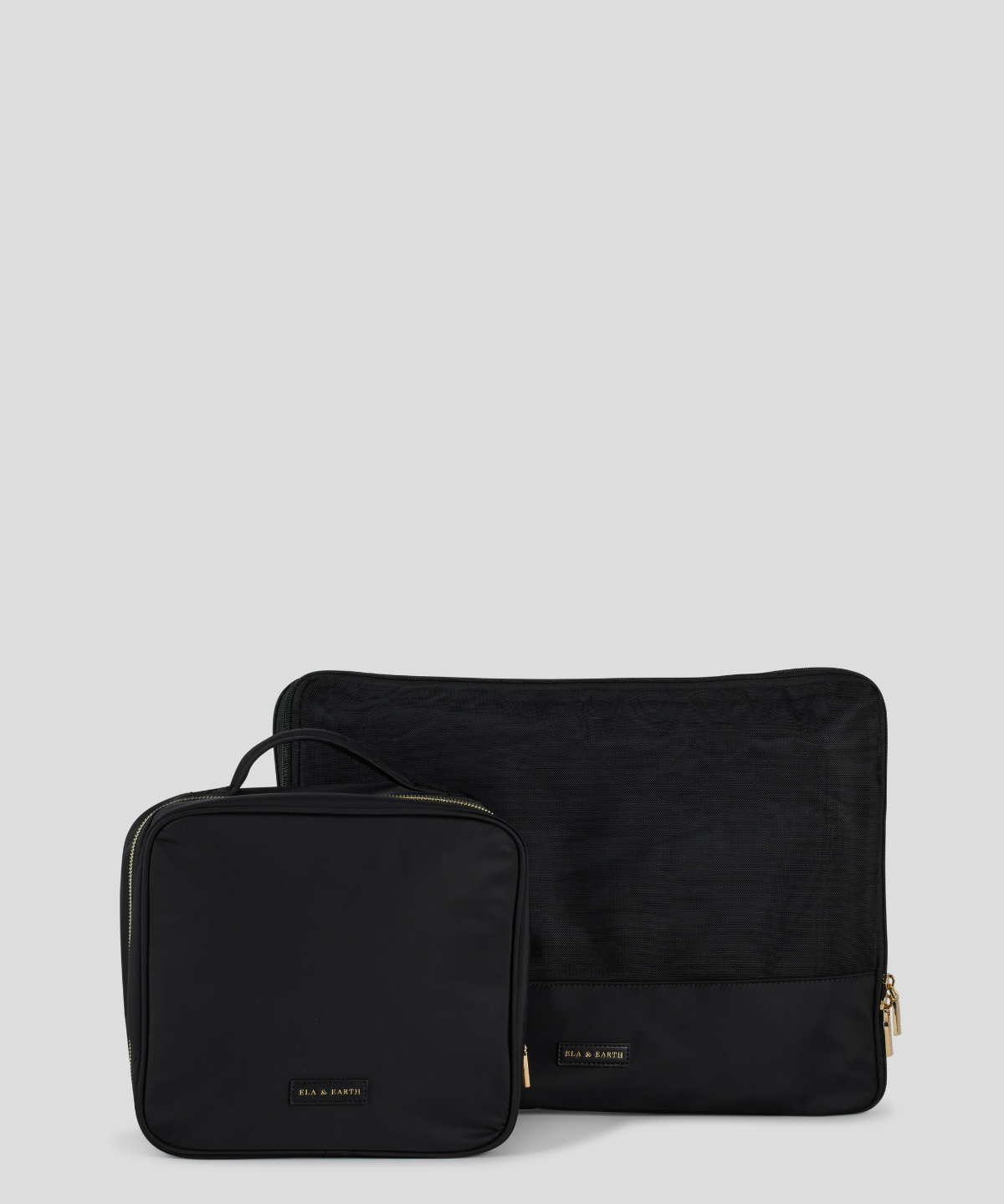 Travel Essential Duo - Black With Gold 