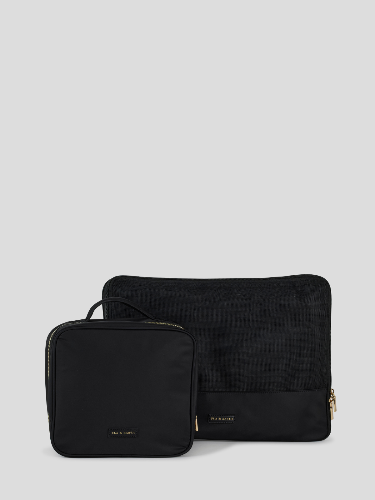 Travel Essential Duo - Black With Gold 