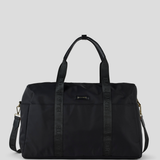 Weekender Travel Bag - Black With Gold