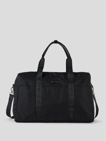Weekender Travel Bag - Black With Gold