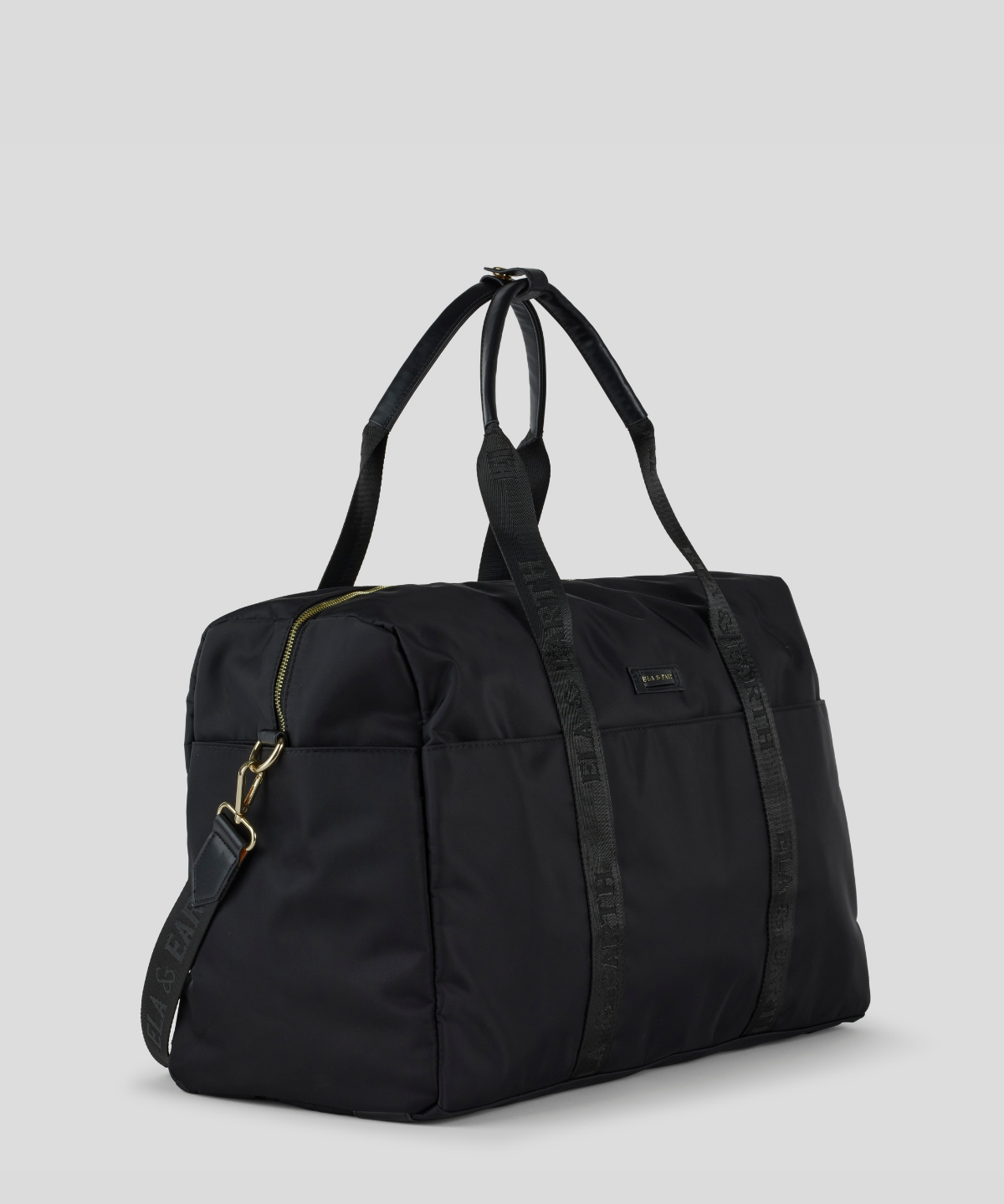 Carry On Luggage - Black With Gold