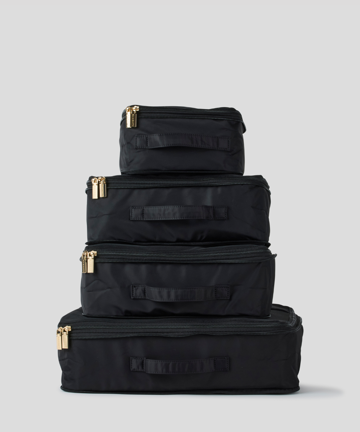 Travel organisers - Black With Gold 